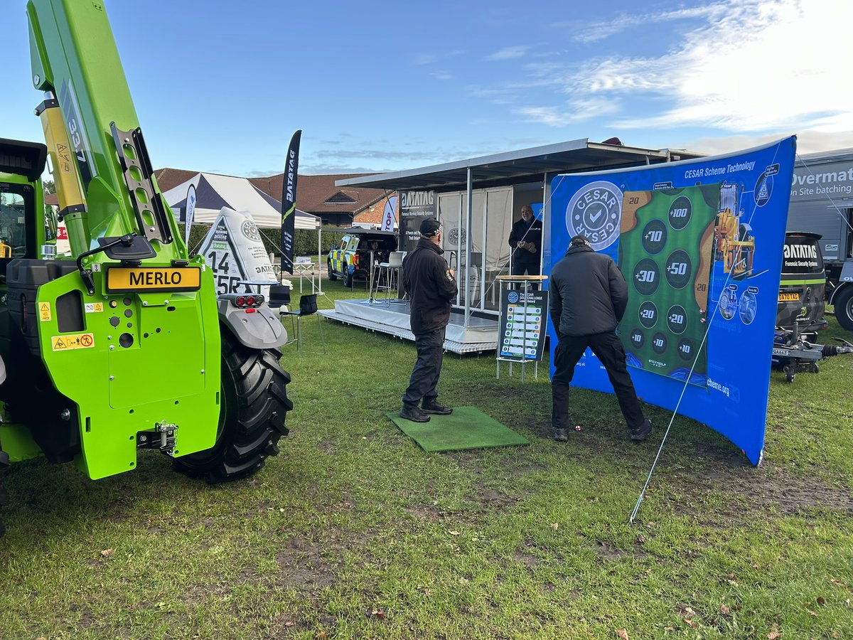 CESARscheme's tweet image. What a brilliant first day here at PlantWorx 2025. We’ve had great conversations about how the CESAR Scheme helps protect assets and how our award-winning RAPID system is making a difference across the industry.
We’re here all day today – come and see us, meet the team.