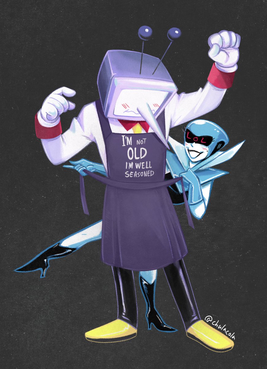 Hehe.
#deltarune #queendeltarune #queentenna