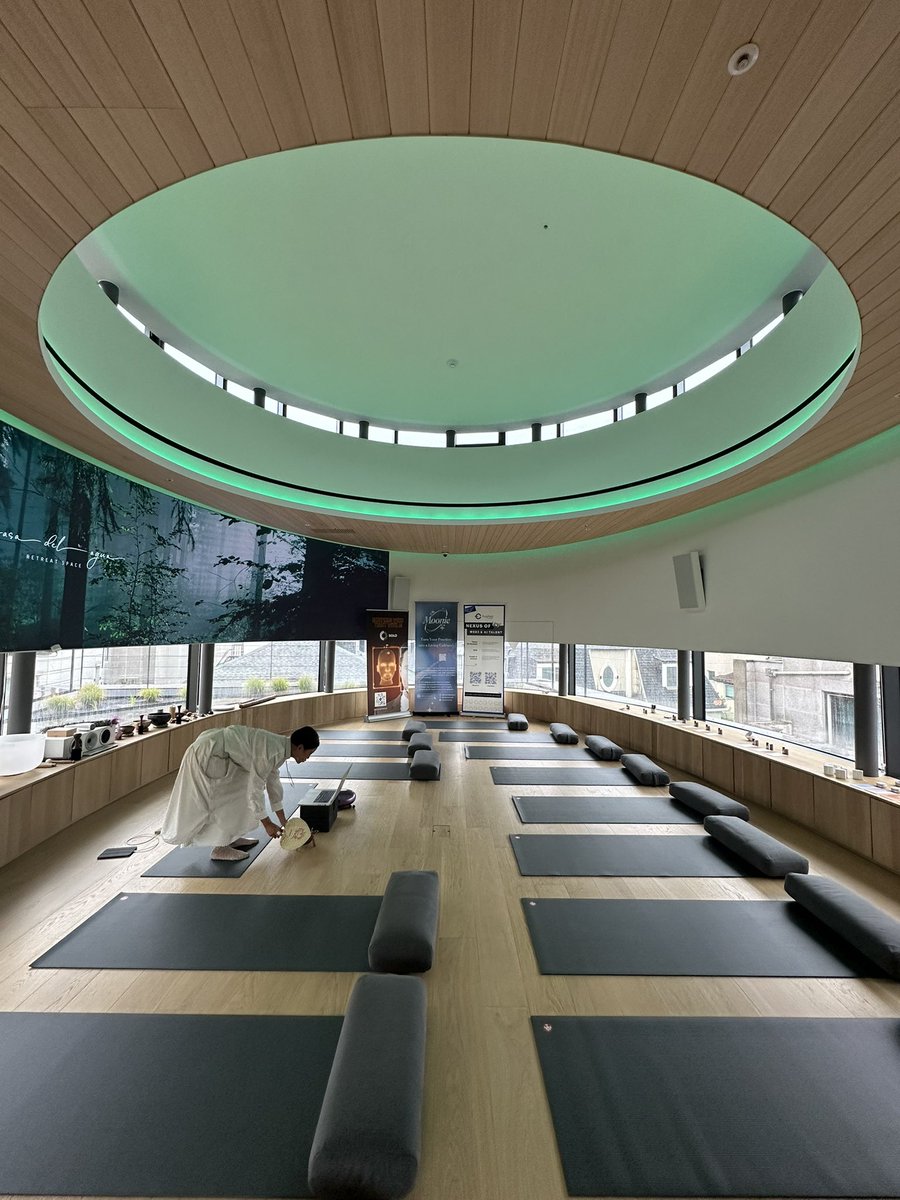 Meditation starting soon 🧘‍♀️