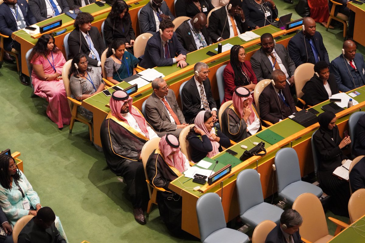 Vice President Lagu Represents South Sudan at 80th UN General Assembly

NEW YORK – The Vice President H.E. Josephine Lagu Yanga, attended the opening session of the General Debate for the 80th United Nations General Assembly (UNGA) on Tuesday 23rd September 2025.

The high-level