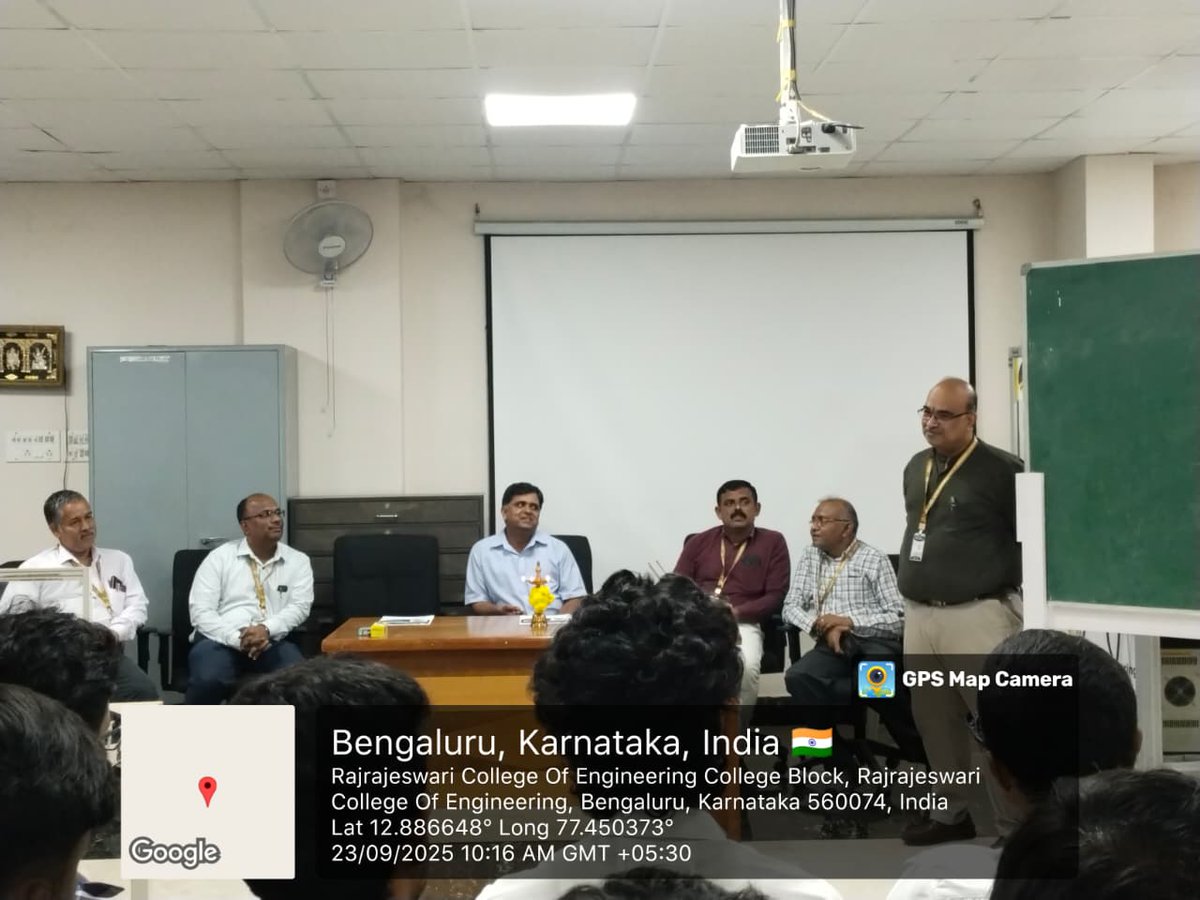 rrceblr's tweet image. ✨ Day 1 Highlights – 5-Day #SkillDevelopment Program @ #RRCE ✨
#RoboticsAndAutomation Dept. kickstarted training on Pneumatics &amp;amp; Electro-Pneumatics with hands-on learning in valves, relays &amp;amp; cylinder control. 🚀 #JanaticsGlobal #SDP