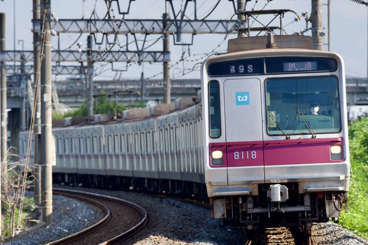 東京メトロ8000系8118編成が廃車回送 残り3編成に - Breaking