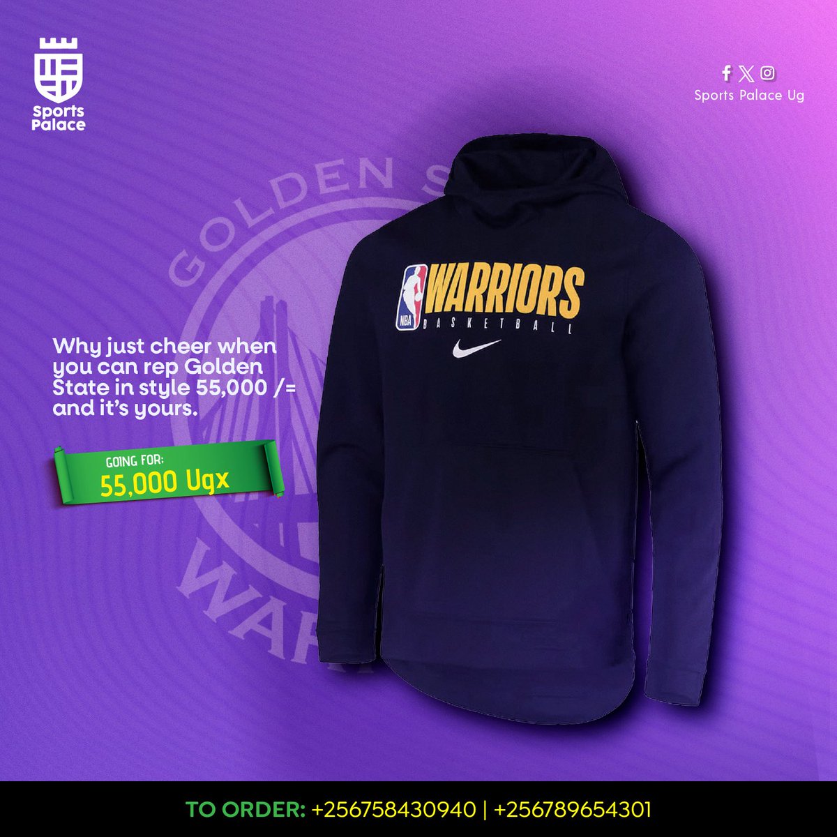 Sports Palace comes bearing even more gifts🤩Get yourself a customized polo or jumper for a sports team of your choosing🥳Hit us up today and place your order right away🥰

#customisedregalia #repyourteam #sportspalaceug