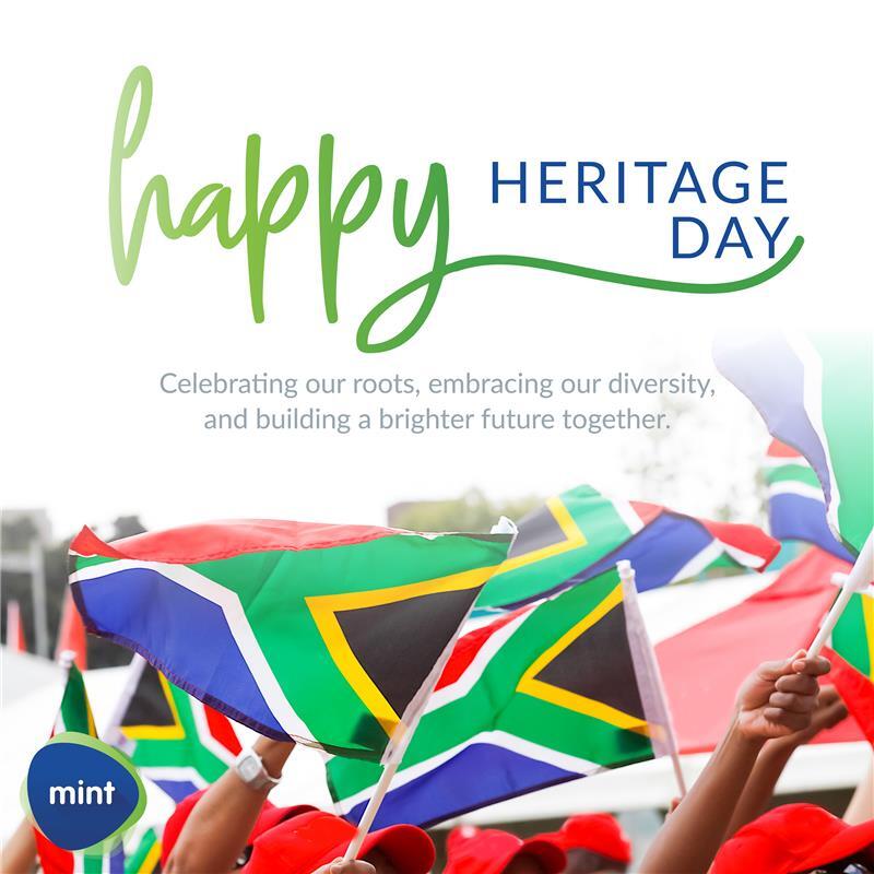 MintGroupZA's tweet image. Today, we celebrate the rich tapestry of our heritage, the strength of our diversity, and the unity that drives us forward. Happy Heritage Day, South Africa! 

#HeritageDay #CreateTomorrow