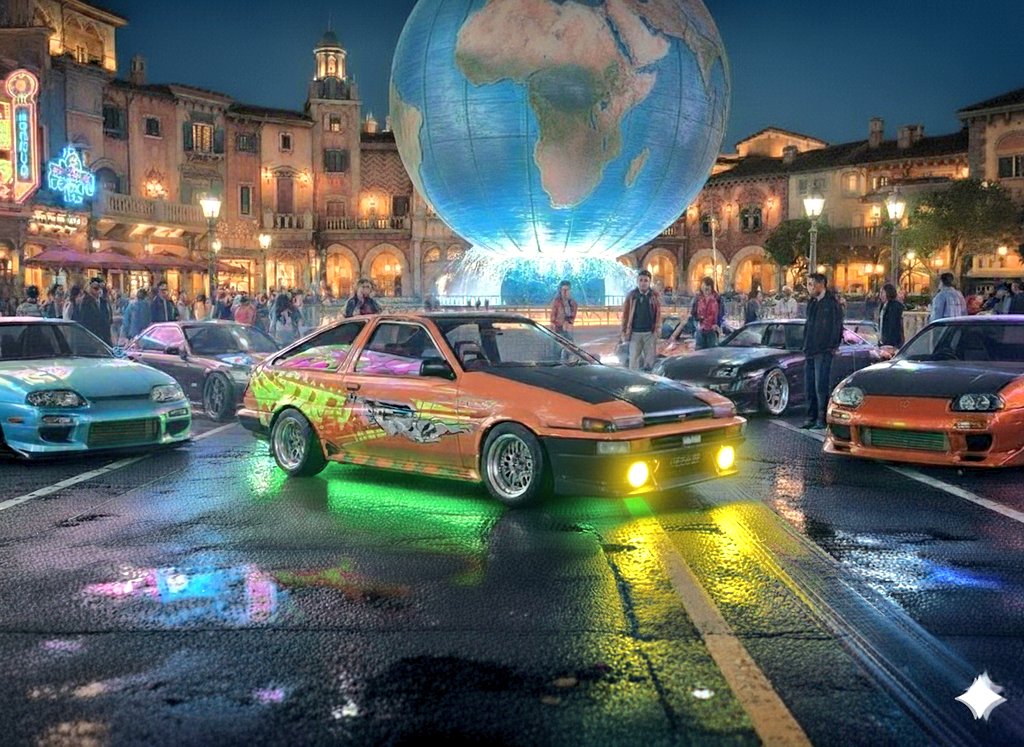 夢叶いました🤗

#ae86
#ディズニー
#ディズニーリゾート
#いつか叶えたい
#愛車とコラボ
#シンデレラ城 
#ディズニーランド
#地球儀
#ディズニーシー
#AI加工