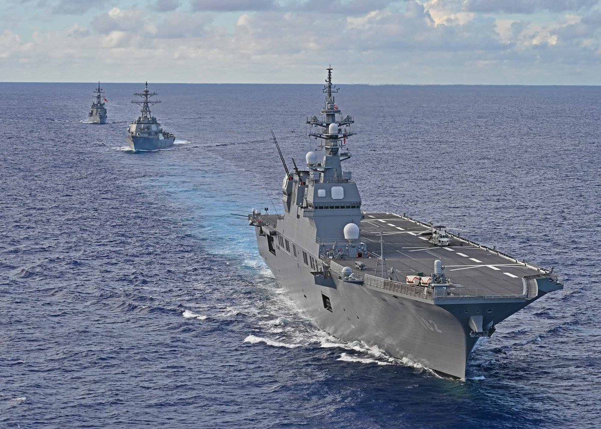 海上自衛隊 つきクラス4艦 就役時チャレンジ 海上自衛隊 つきクラス4