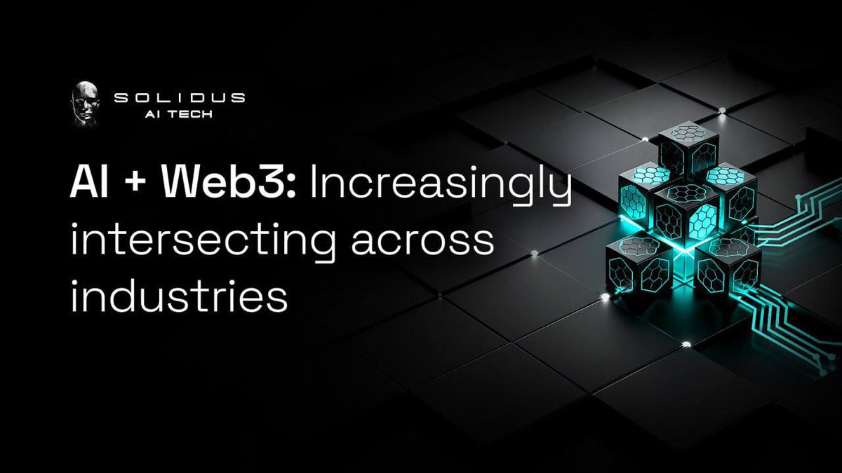 daniolu7's tweet image. 🌟 AI + Web3 are converging!
From smarter dApps to adaptive metaverse worlds &amp;amp; data-driven DeFi, their intersection is reshaping digital infrastructure.
How far can this fusion go?
@AITECHio #AITECH