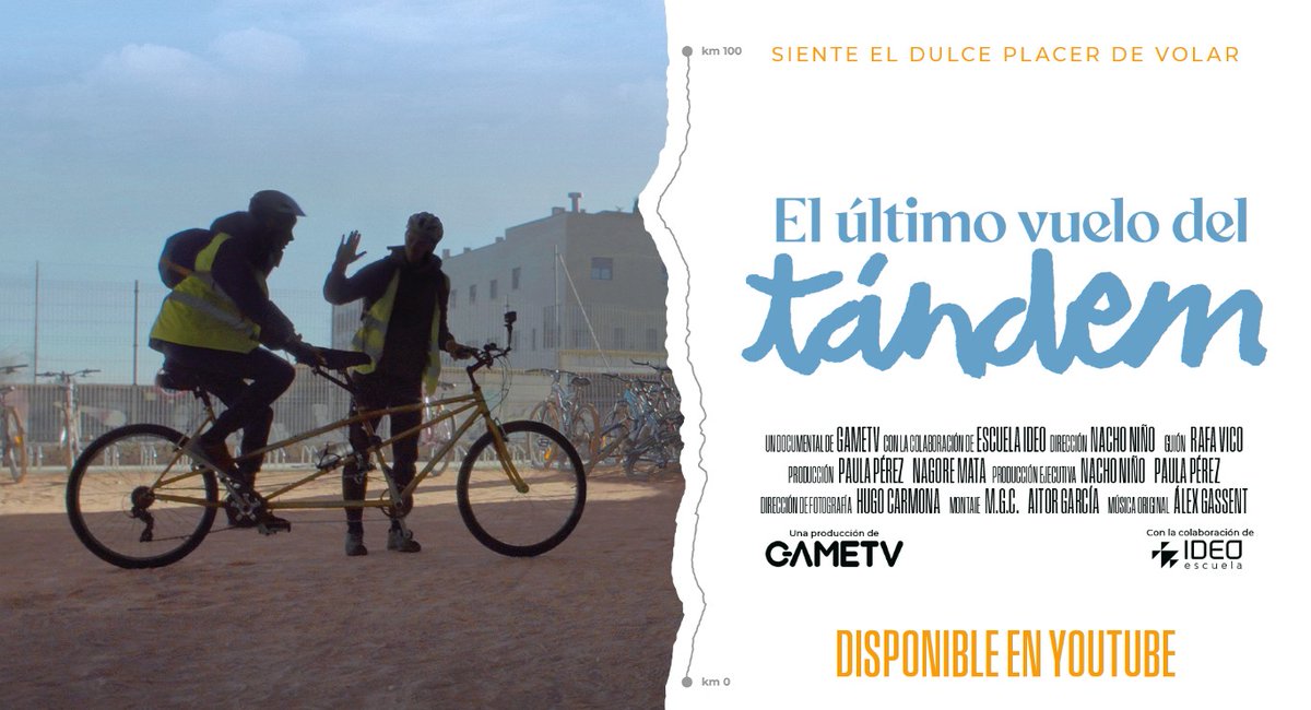 El último vuelo del tándem: un documental que une deporte, bicicleta e inclusión 

Lo puedes ver aquí 👇
triatlonnoticias.com/noticias/actua…