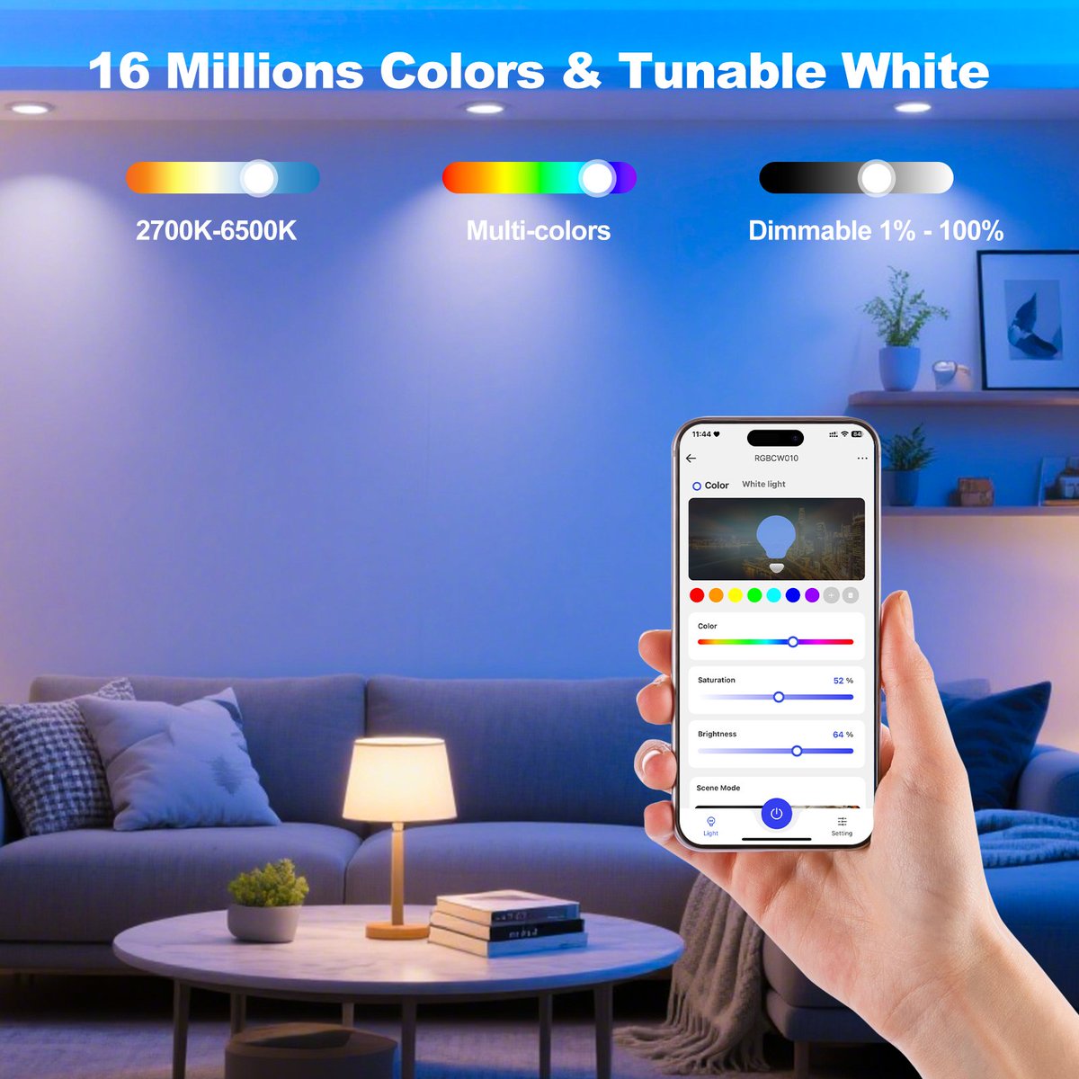 Lee123Feli19392's tweet image. Vtimes Smart Bulbs # B0FDX4P5V2 # &quot;Cool white to focus. Warm yellow to unwind. Your light should adapt to you, not the other way around.&quot;#smartlightbulbs#googlecontroldevices #alexacontroldevices #alexalightbulbs #googlelights #smarthomeaccessories #smarthomedevices