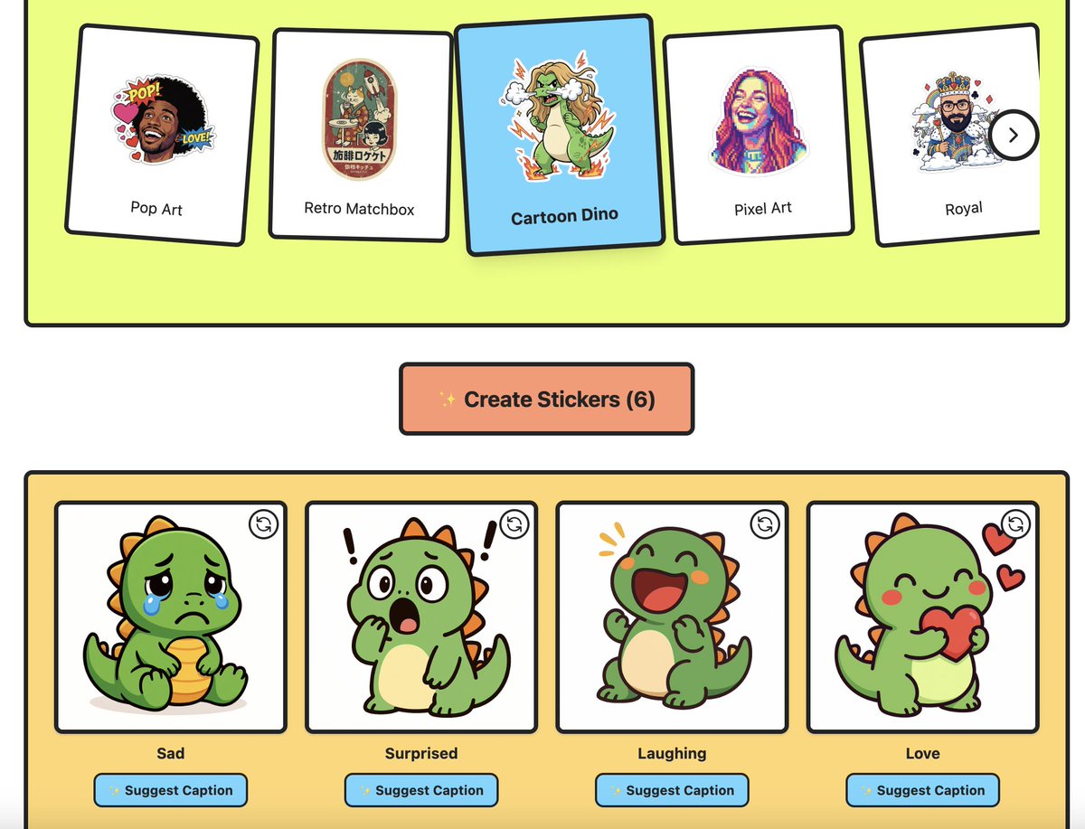 This AI sticker generator has got to be one of the cutest apps made on Puter!

ai-stickers.puter.site
