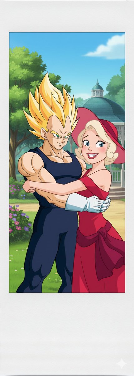 sebastiananticr's tweet photo. Vegeta y Charlotte LaBouff #Vegeta #CharlotteLabouff #DragonBall #Disney #shippeo #anime https://t.co/fAtNMvVrxw