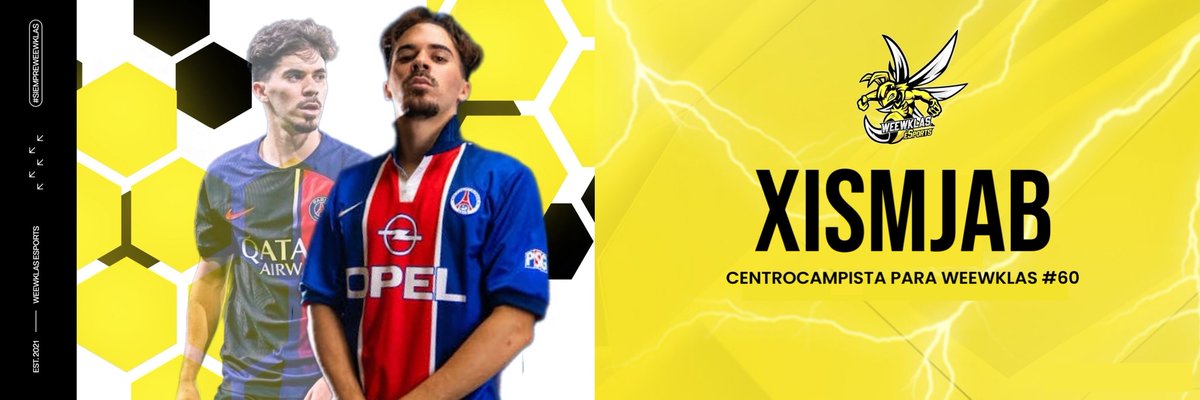 WeewKlas's tweet image. #FICHAJE

🚨PRESENTAMOS NUEVO JUGADOR🚨

Hacemos oficial✍️ el fichaje🐝 de @xIsmJab

Un Centrocampista muy completo,  tiene mucha experiencia en el modo, con muchas ganas de demostrarla. 

Bienvenido a tu nueva casa🏠🖤💛🐝

#GOWK #TodosSomosWeewklas