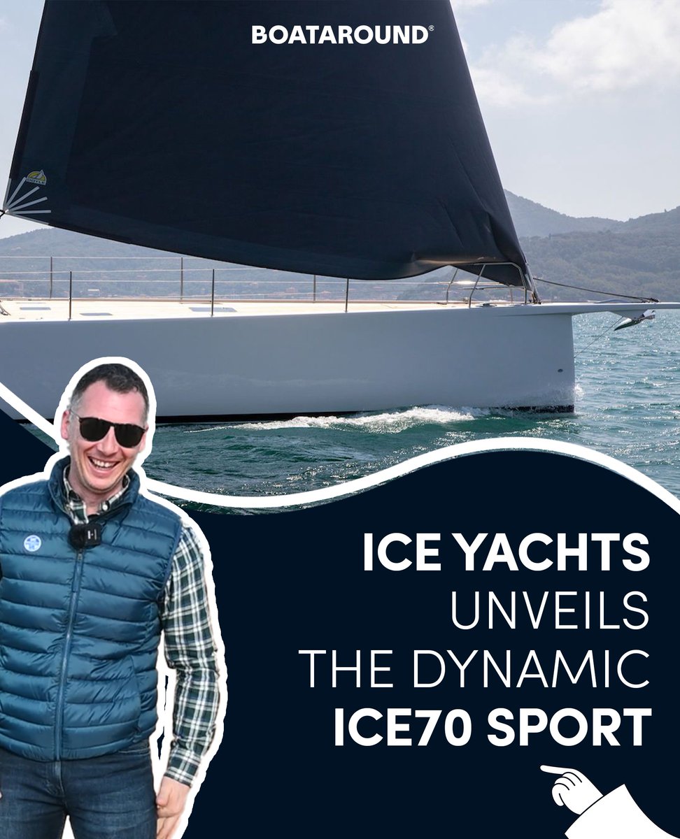 ⚡️New launch alert!
ICE Yachts introduces the ICE70 Sport - a sleek, sporty evolution of its iconic 70-footer.
Designed by Felci Yacht Design, it’s where racing DNA meets offshore comfort.