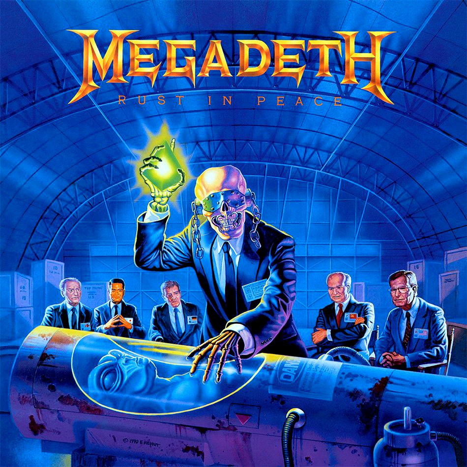 Hace 35 años, MEGADETH  lanzaba su cuarto disco de estudio llamado ''Rust In Peace''. #Megadeth #RustInPeace #DaveMustaine 
🎧💿👉[youtube.com/playlist?list=…]