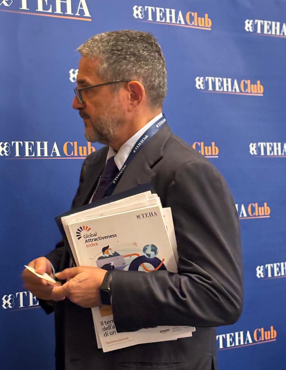 #TEHAClub
"L’Italia è open for business e il Ministero delle Imprese e del Made in Italy è al lavoro per rafforzare gli indicatori dell’attrattività degli investimenti in Italia."

<a href="/Vale_Valentini_/">Valentino Valentini</a> Ministro <a href="/mimit_gov/">MIMIT</a>