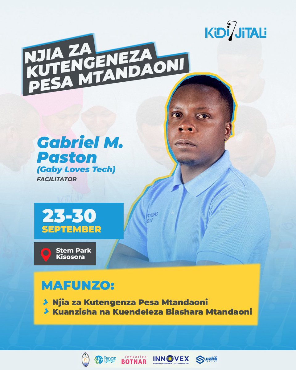 gabyconscious's tweet photo. Natengeneza kizazi kipya cha vijana wanaotaka kukuza careers,biashara &amp; hustle zao MTANDAONI.

Vijana wangu nawafunza Jinsi gani wanafanya  kila kitu A-Z. Wako kama 110 nakaa nao mmoja mmoja hadi wageuke Chumvi ya digital. 

S/o to @TangaYetu @SwahiliDigital 🫵🏾 https://t.co/a3xJcdOzmT