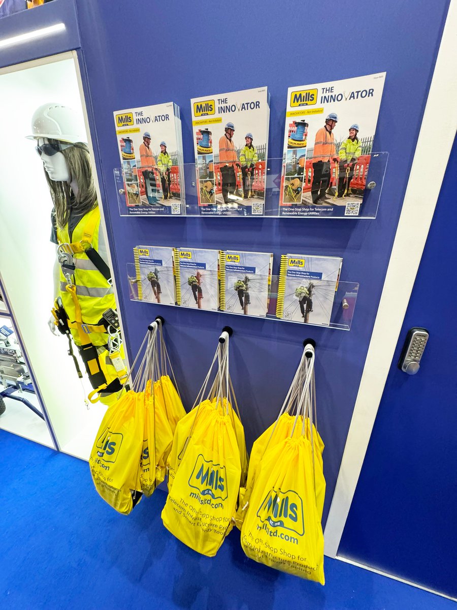 millsltd's tweet image. We are here at Connected Britain. 🙌 Visit us at our stand 46 to say hello and discover our latest innovative products. We look forward to seeing you! 😎
#MillsLtd #ConnectedBritain #Innovation #Networking
