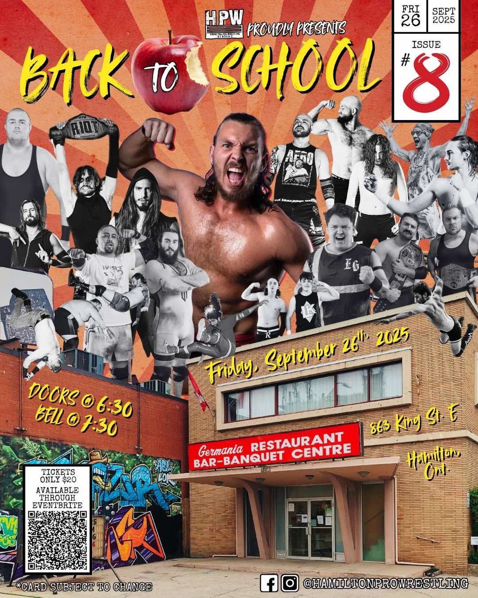 DocRichards629's tweet image. 8 year anniversary show

Let’s open shop shall we 🛠️

@HamProWrestling