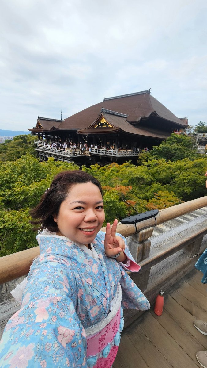 Trip inspired by Memenabe in Kyoto. Made it to Kiyomizudera!