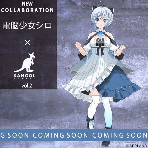 電脳少女シロ＆シロイルカコラボくじ S賞 複製原画 電脳少女シロ＆シロイルカコラボくじ S賞 複製原画