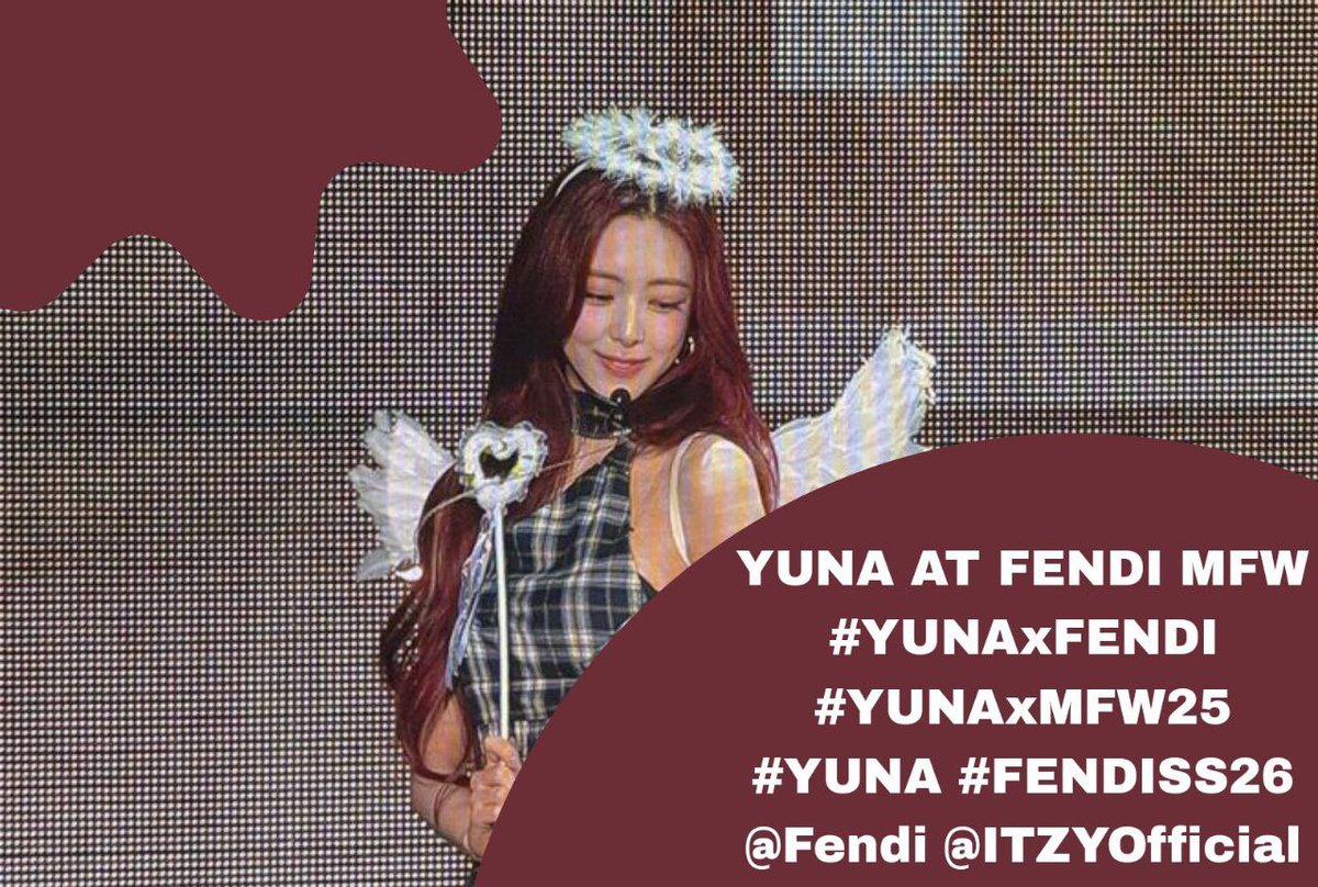 itzytags's tweet image. – trending party –
Yuna will attend Fendi’s fashion show soon !
reply with a choice +
YUNA AT FENDI MFW
#YUNAXFENDISS26
#YUNAXMFW25
#FENDISS26 
@FENDI @ITZYofficial