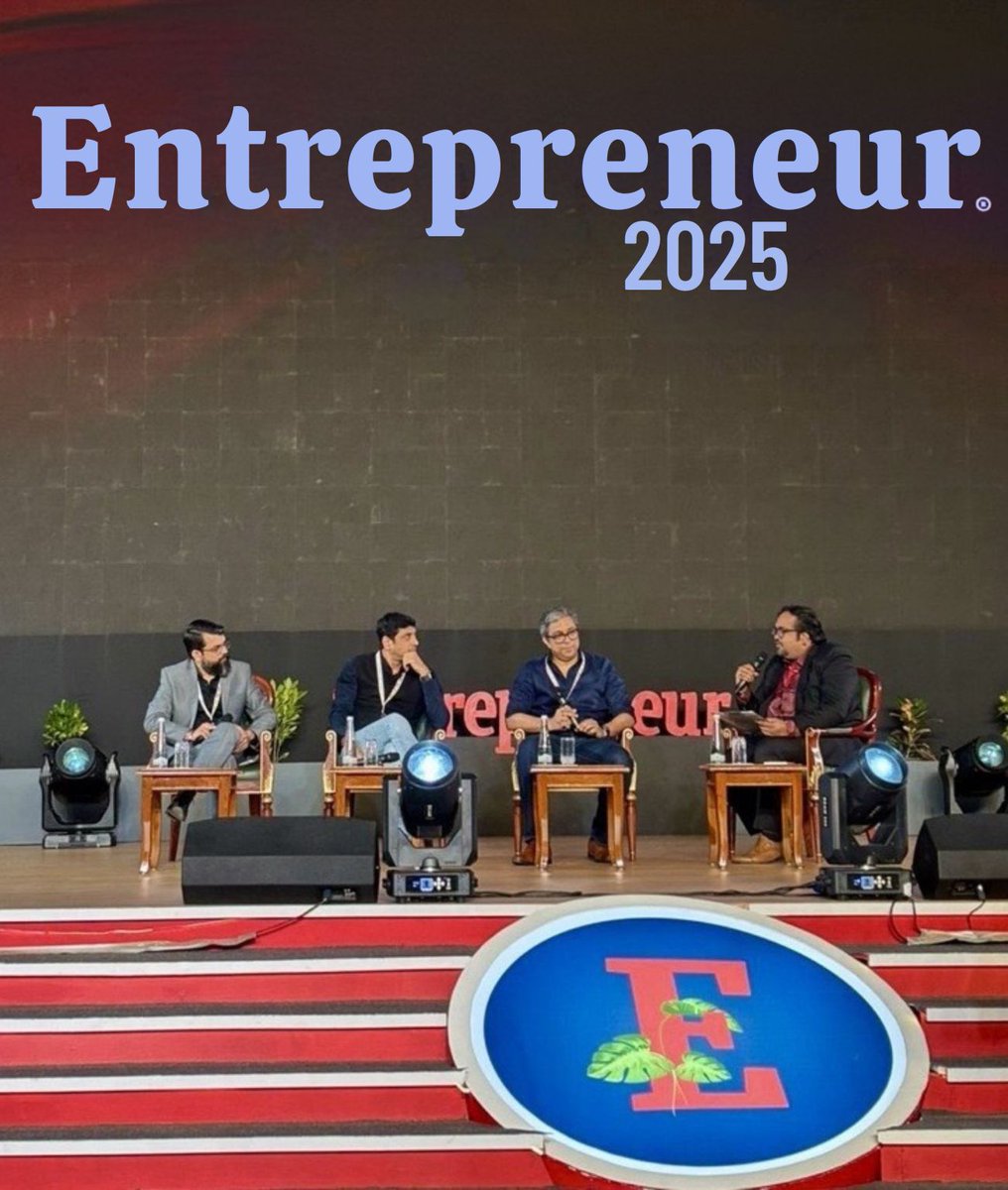 Addverb_Tech's tweet image. We are proud to share that Addverb has been recognised at the Entrepreneur India summit  as Entrepreneur of the Year – Product/Manufacturing Business Technology. #Entrepreneur2025 @EntrepreneurIND  🏆
From our beginnings as a homegrown startup to becoming a global robotics…