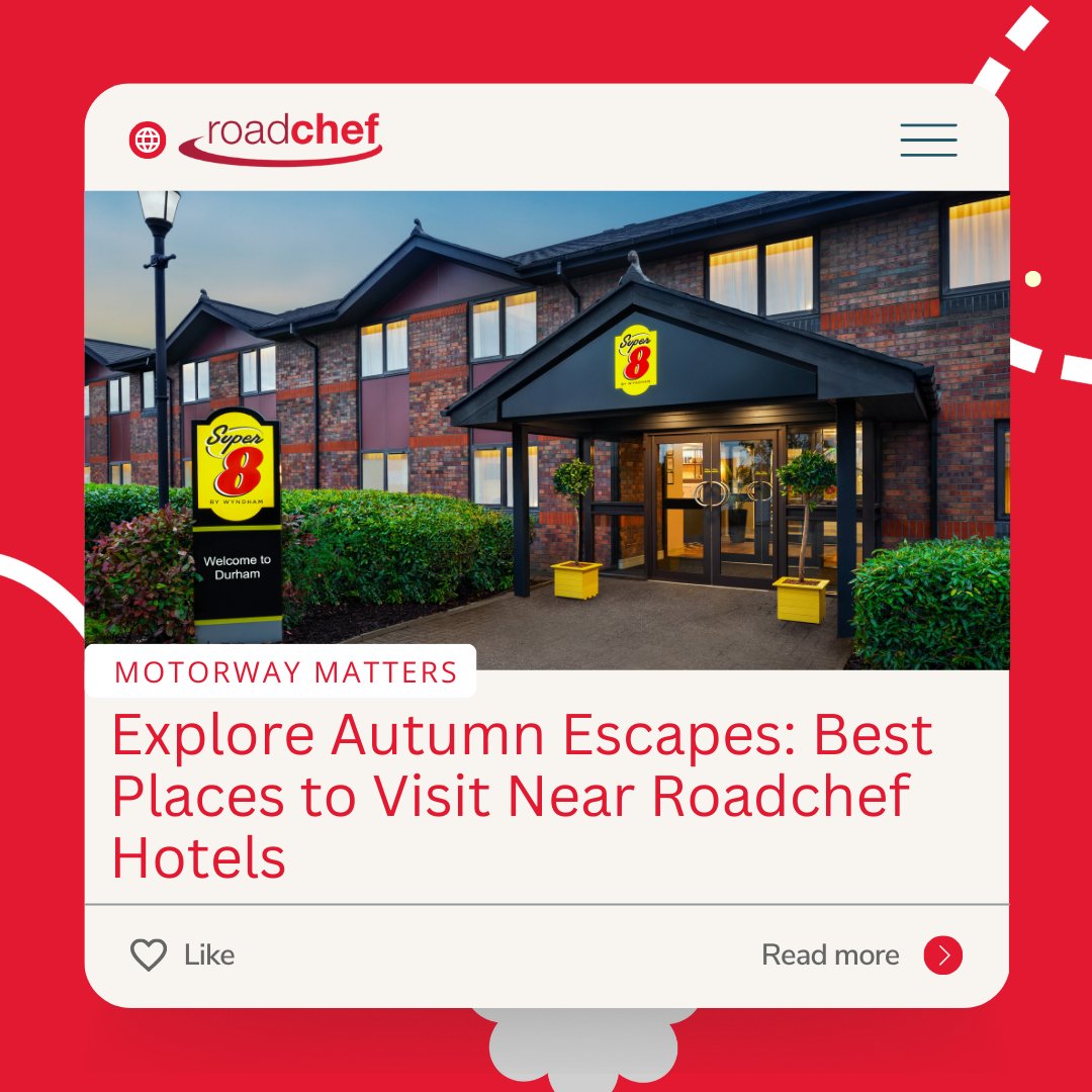 Roadchef (@roadchef) on Twitter photo Spooky days out, relaxing nights in! 👻😌
In this week's Motorway Matters, we'll give you the down low for best places to visit during Halloween Half Term 
roadchef.com/motorway-matte… #MotorwayMatters #Blog #OctoberHalfTerm #DaysOut Spooky days out, relaxing nights in! 👻😌
In this week's Motorway Matters, we'll give you the down low for best places to visit during Halloween Half Term 
roadchef.com/motorway-matte… #MotorwayMatters #Blog #OctoberHalfTerm #DaysOut