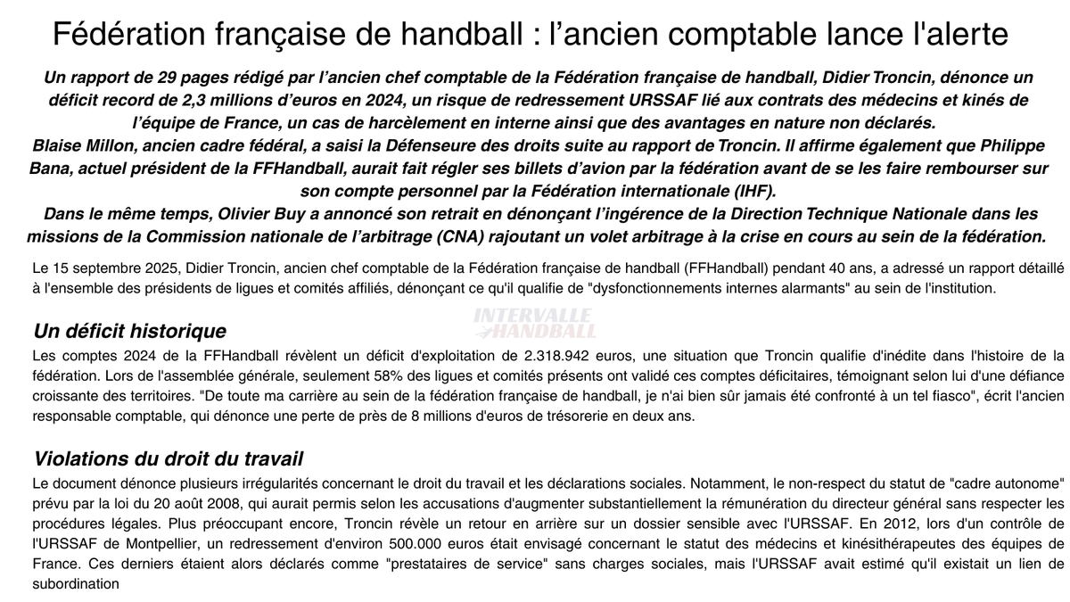 Intervalle Handball tweet media