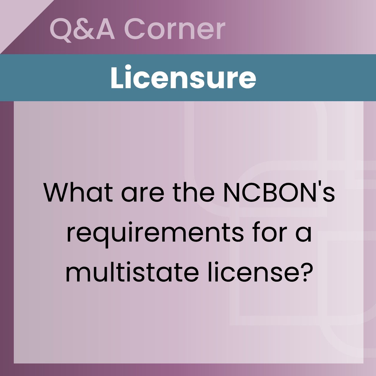 See the answer to this question on page 43 of the most recent issue of The Bulletin!

👀 --> ncbon.info/TheBulletin

#WednesdayWisdom