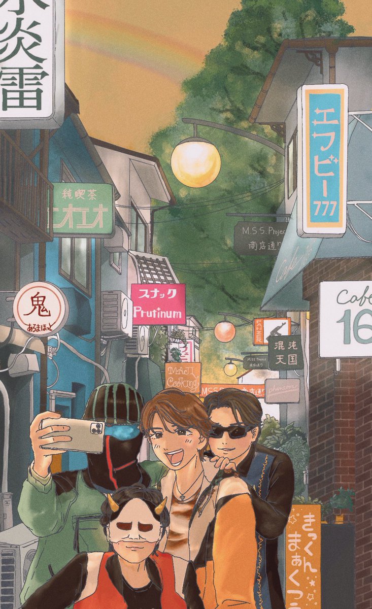 buritteumai1129's tweet image. 16周年おめでとうございます〜🎉
大大大遅刻だけど9月なのでセーフです！
#MSSP16th
#MSSP16周年
#MSSPアート