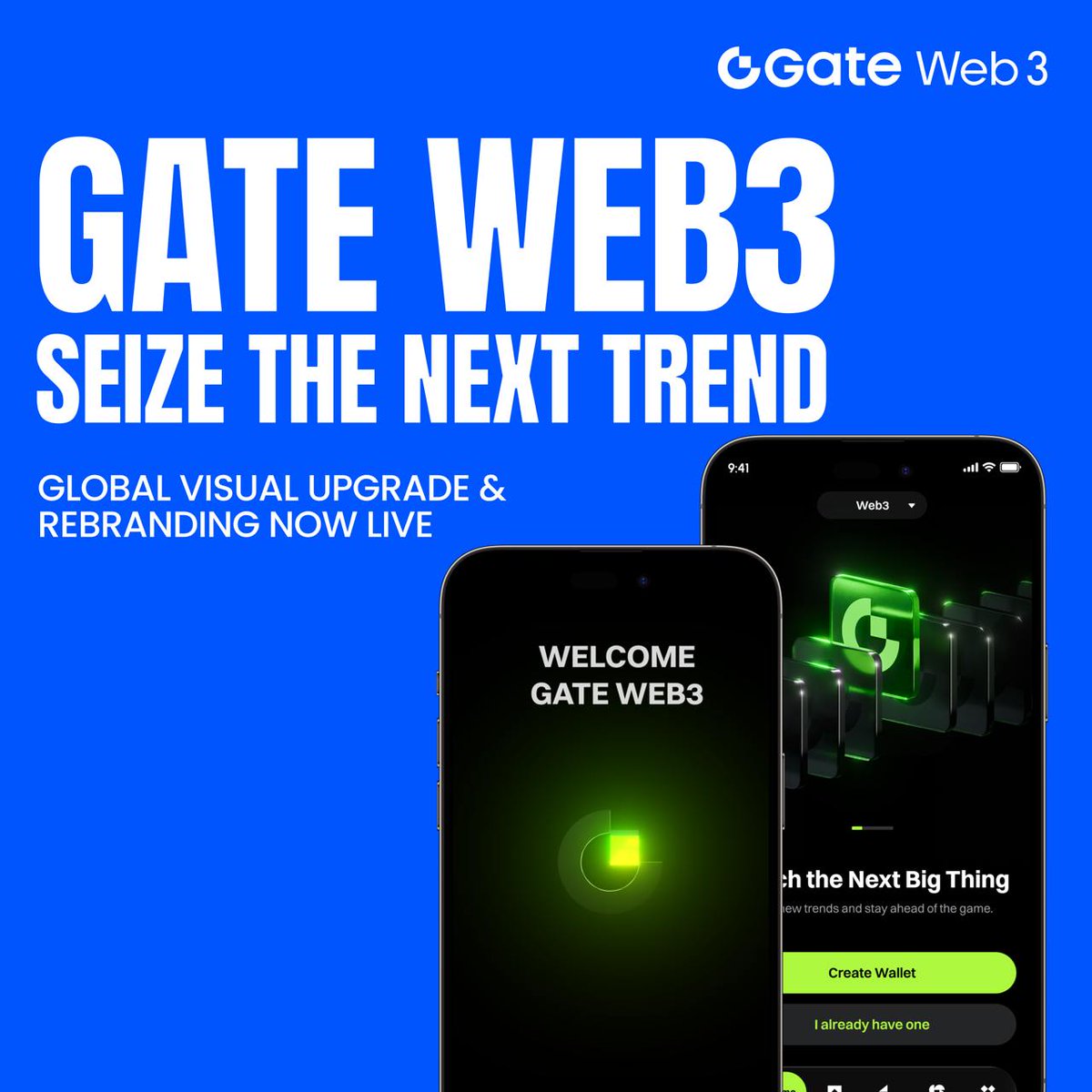 Bigaraf_'s tweet image. Big news Gate Wallet has evolved into Gate Web3
#GateWeb3
🌍A complete visual refresh and enhanced features designed to give you a seamless Web3 journey:
-Sleek global interface with both Light & Dark modes
-Smarter tools like All-Chain Markets, AI Signals, Swap, Earn & more…