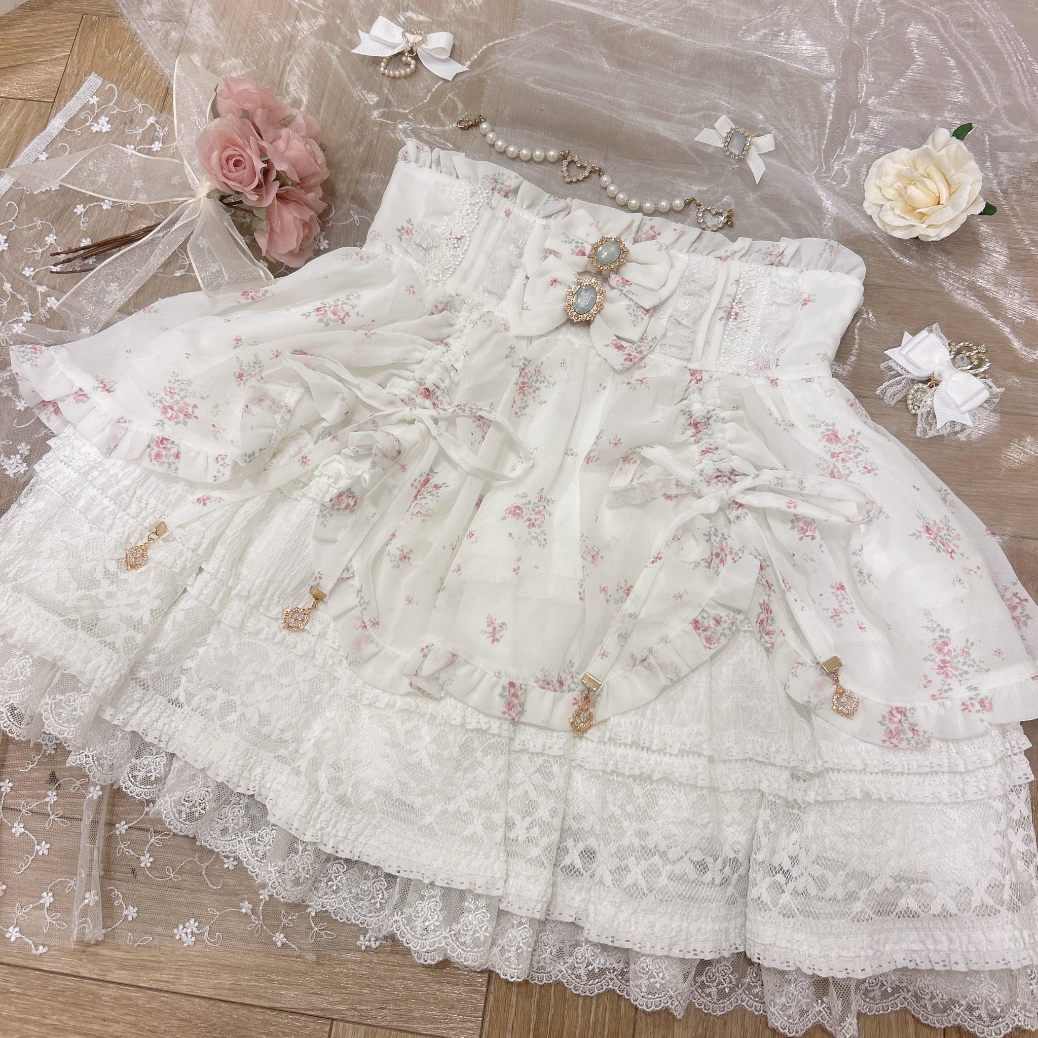 レア LIZLISA ノベルティ 浴衣 花 レース柄 レア LIZLISA ノベルティ 浴衣 花 レース柄 レア LIZLISA