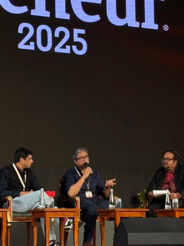 Addverb_Tech's tweet image. We are proud to share that Addverb has been recognised at the Entrepreneur India summit  as Entrepreneur of the Year – Product/Manufacturing Business Technology. #Entrepreneur2025 @EntrepreneurIND  🏆
From our beginnings as a homegrown startup to becoming a global robotics…