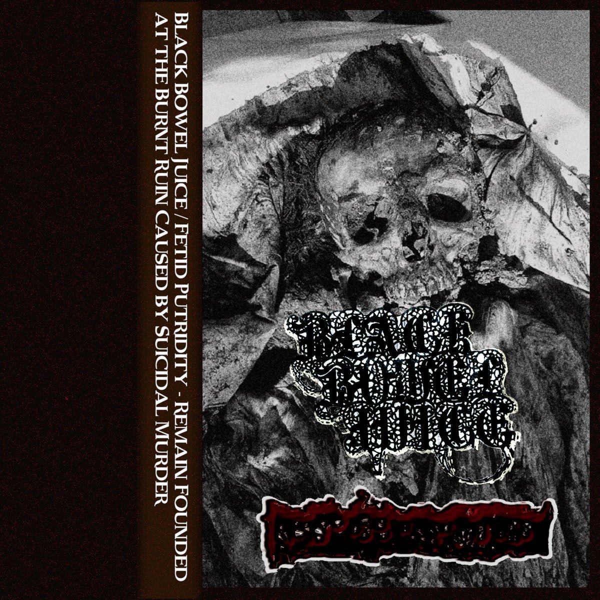 bxbxjuice's tweet photo. Remain founded at the burnt ruin caused by suicidal murder.
Split with Fetid Putridity is out now.
---
---
---
https://t.co/zQ6WebY3IR https://t.co/VhNMAq8Pgm