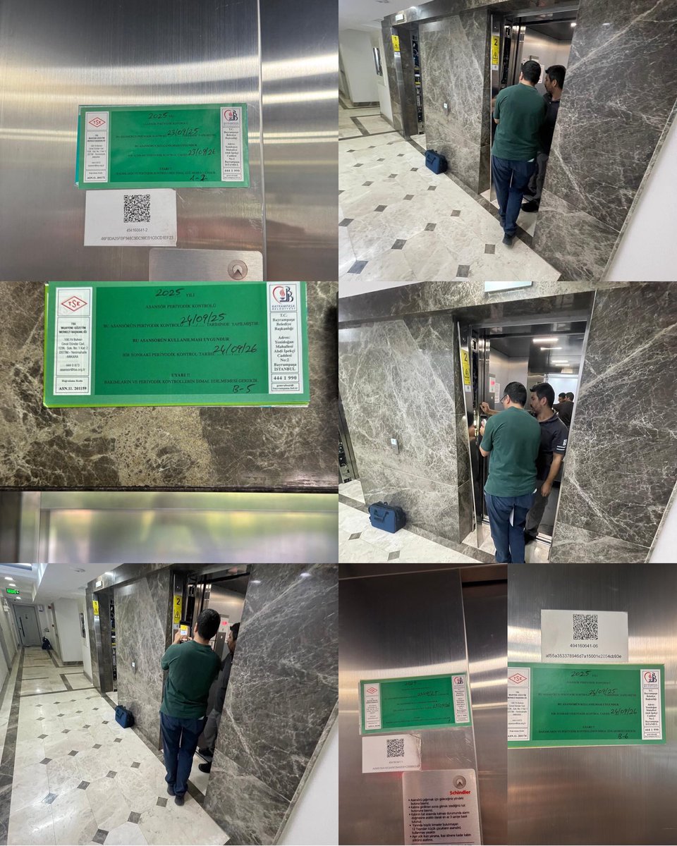📢 Destek Site Yönetimi
🏢 Asansör güvenliği bizim için öncelik!

✅ Tüm projelerimizde yer alan asansörlerin yıllık fenni muayeneleri, Sanayi ve Teknoloji Bakanlığı’na bağlı TSE tarafından yapılmıştır.
💚 Sonuç: Tüm asansörlerimiz YEŞİL ETİKET aldı!