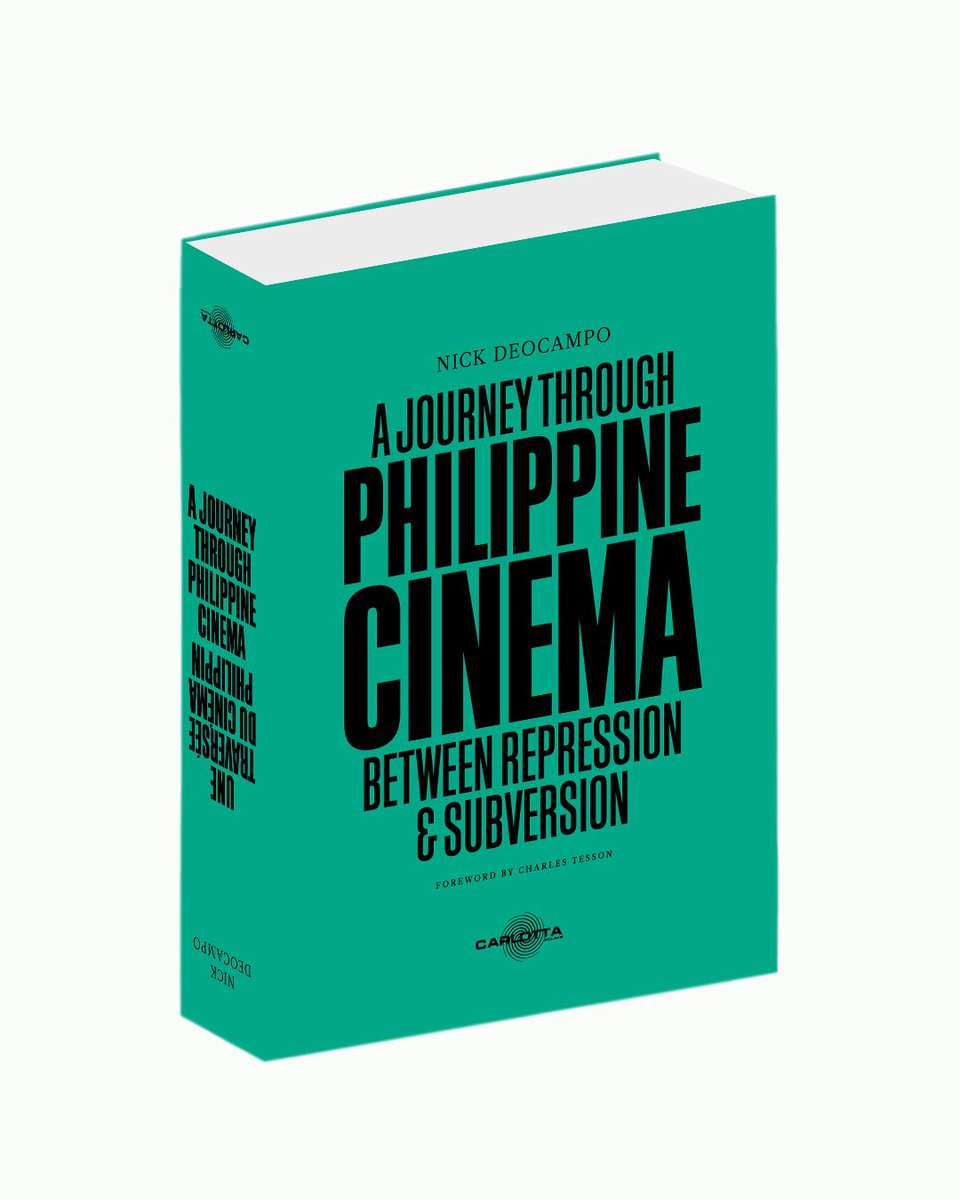 Be ready for our next book: A JOURNEY THROUGH PHILIPPINE CINEMA: BETWEEN REPRESSION &amp; SUBVERSION by #NickDeocampo! 
With this new (essential!) book, discover Filipino cinema from the post-war period to the present day.