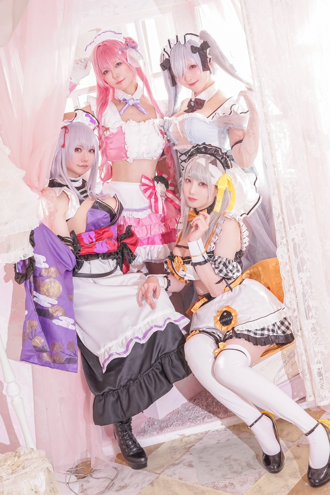 勝利の女神NIKKE シン メイド コスプレ 勝利の女神:NIKKE ニケ シン メイド コスプレ 713YSNO5MlL