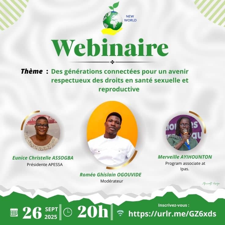 NewWor22's tweet image. 📅 Date : Vendredi 26 septembre 2025

⏰ Heure : 20h00 (GMT+1)

📍 Organisé par : ONG New World sur Google Meet ( Lien reçu après inscription )urlr.me/GZ6xds