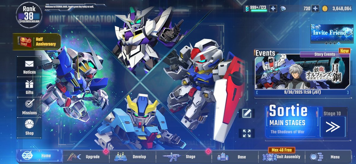 Lewdicrus00Q's tweet photo. #GundamEternal Cherished Memories Campaign
#GGenerationMemories
#GGenMemories 
 Hope more 00 stuff eventually shows up! https://t.co/lhxY7G7Kx7