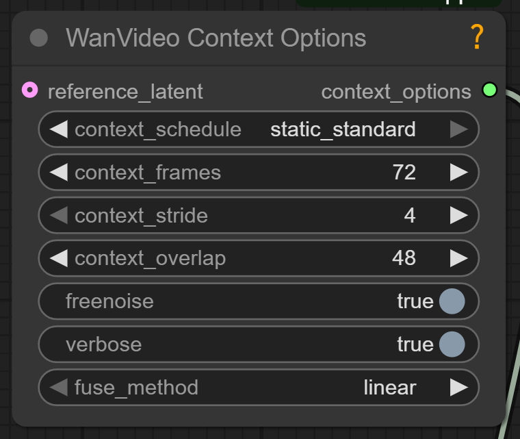 redpolo999's tweet photo. wan 2.2 animate
real anime mix challenge
長尺に挑戦
長時間動画はwanvideowrapperのvideo context optionsで作成。パラメタ貼っておく。
たまに失敗もするけど、まぁ見れなくはないものを出してくれる。12GBでもまぁ、これくらいならできることが分かった。
#WanAnimate https://t.co/ZYDAeVATIs