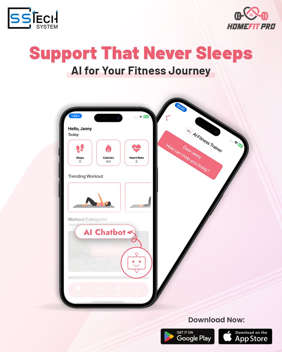 sstech_system's tweet image. 🚀 Big News for Fitness Lovers!
Get instant answers, guidance, and support – anytime, anywhere!

📲 Download now:
iOS: apps.apple.com/in/app/home-fi…

Android: play.google.com/store/apps/det…

#HomeFitPro #FitnessApp #HealthConnect #WorkoutGoals #StepTracking #FitnessMotivation #AndroidApps