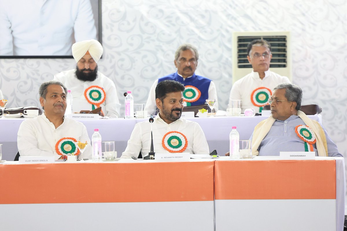 TPCCali's tweet image. కాంగ్రెస్ విస్తృత స్థాయి సమావేశం
CWC సమావేశం

📍 పాట్నా, బీహార్

#CWCMeeting #Congress #Patna #Bihar #INC