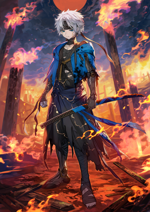 「Toudou Heisuke (4* Avenger) ascension ar」|Karsのイラスト