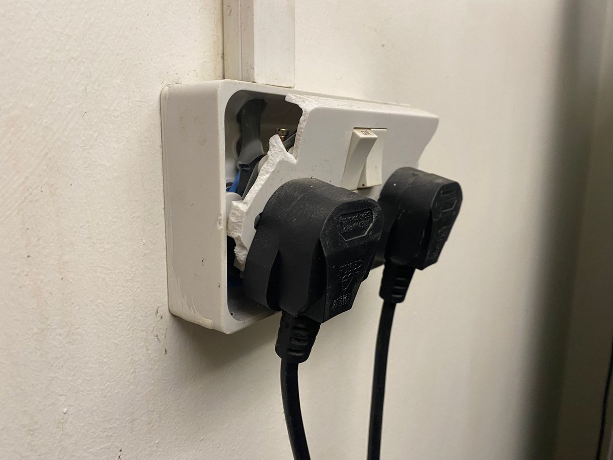 BBCSLTD's tweet image. In busy commercial kitchens, issues like this can easily go unnoticed. But they pose a major risk of electric shock, equipment failure, and even fire.

Regular maintenance and safety checks are essential to keep your kitchen safe and compliant.

#CommercialKitchen #SafetyFirst