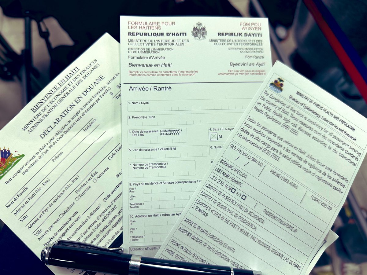 Preske yon mwa apre. Se toujou menm ranpli 3 fèy papye a pou ekri menm bagay la.