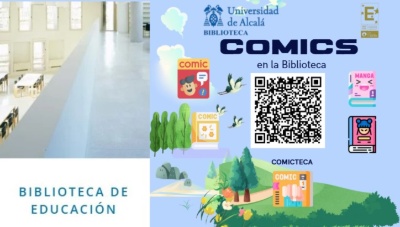 NO TE PIERDAS LAS EXPOSICIONES SOBRE COMICS EN LAS BIBLIOTECAS <a href="/BiblioUniAlcala/">BibliotecaUnivAlcalá</a>  DEL CAMPUS DE GUADALAJARA hasta el 8 de enero de 2026