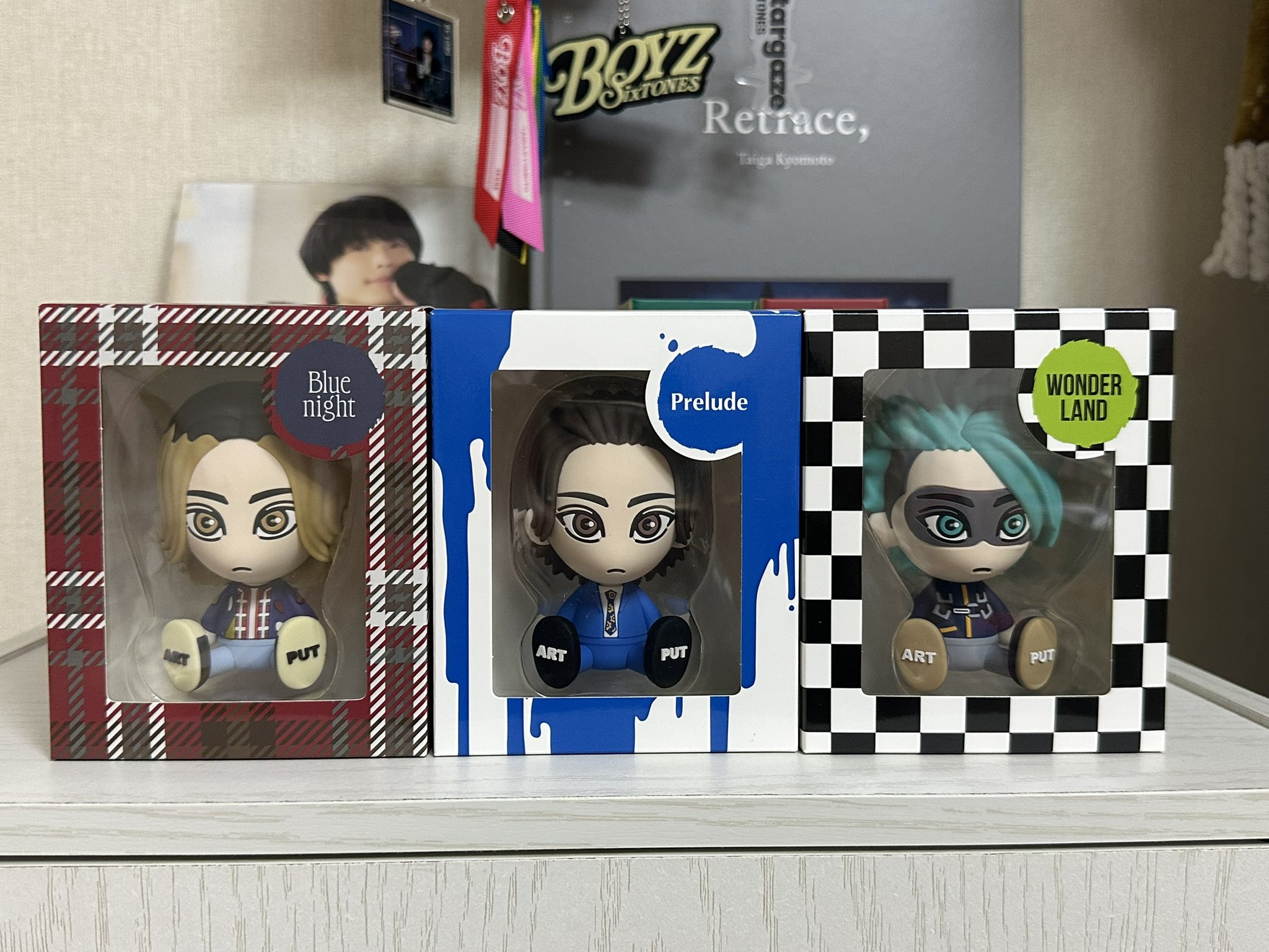 BLUE OF LIBERTY フィギュア　京本大我 京本大我 BLUE OF LIBERTY フィギュア 3体セット - メルカリ