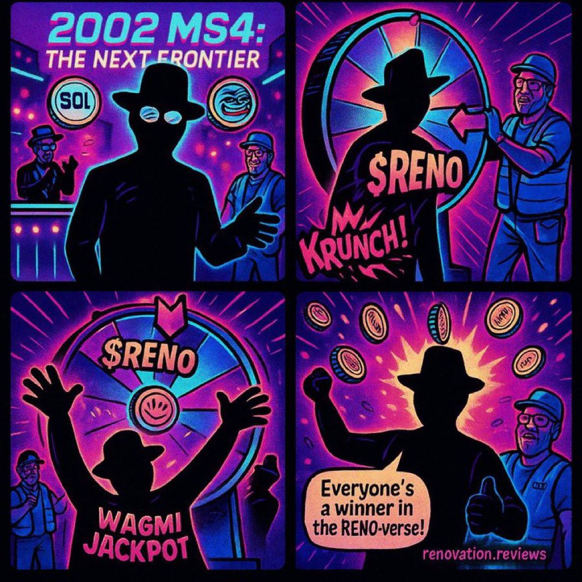 happyhr158503's tweet image. From dust to trust, from bricks to blockchain. That’s $RENO
#BuildOnBlockchain #RENO #Solana
Website: renovation.review
fdv.lol/token/BrEiwuaL…
@lfbuilders