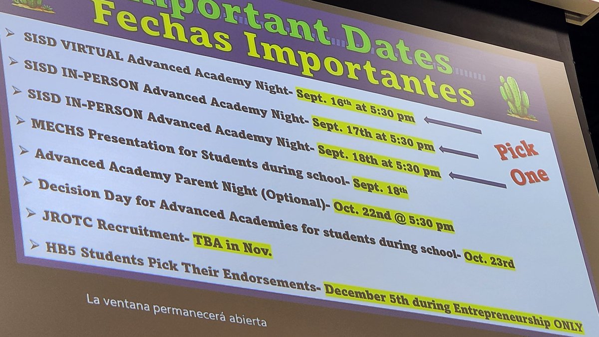 LLopezJr_CMS's tweet image. Cowboy Community Outreach &amp;amp; Engagement: We had an amazing turnout at tonight&apos;s 8th Grade Parent Information Night at The Ranch. Kudos to Counselors Peña and Nuñez for putting it together. Go Cowboys! @WalterEClarkeMS @JEstrada_CMS @Cnunezcounselor @rachel_dsc #TeamSISD