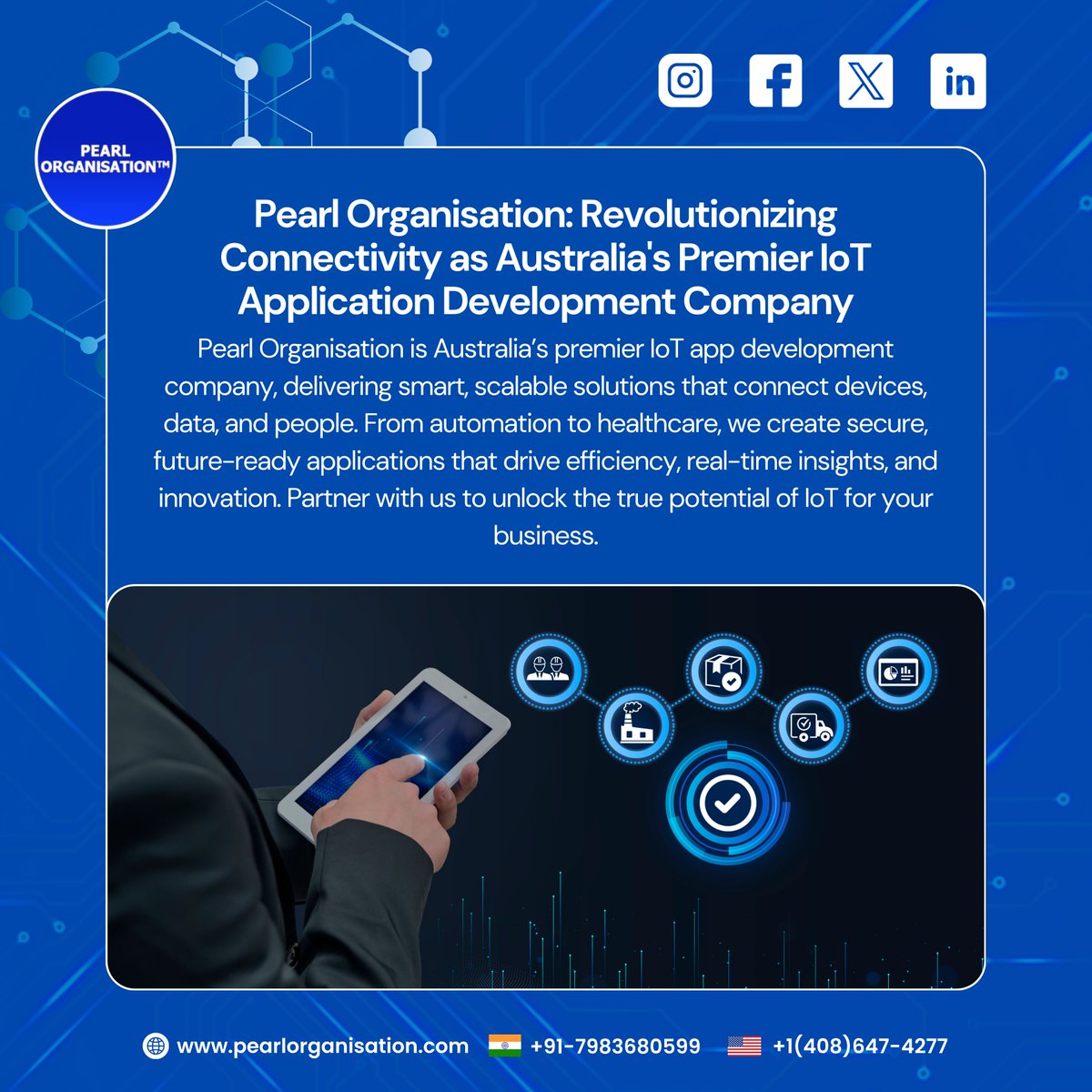 pearlorgs's tweet image. Pearl Organisation: Australia’s top IoT developer for smart, secure & scalable apps.
📖Read the full blog
pearlorganisation.com/post
pearlorganisation.com
Contact Us :+91 7983680599 ,+1(408) 647-4277
#PearlOrganisationReviews #IoT #IoTDevelopment #SmartSolutions